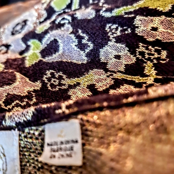 Anthropologie's Charles & Robin Embroided Floral Sleeveless Sweater - Picture 5 of 6